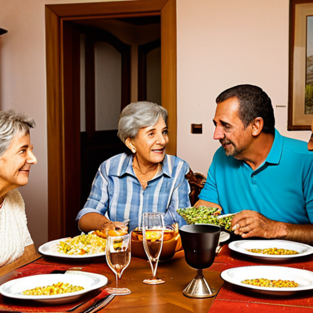 생태적 자아 형성을 위한 가족의 역할 - Family Dinner - Generational Values**

A multigenerational family (grandparents, parents, children) ...